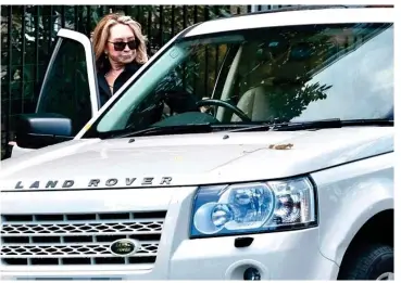  ?? ?? Good Life then strife: Felicity Kendal must now pay £12.50 a day to use her Land Rover