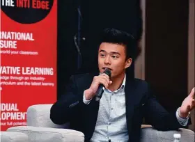  ??  ?? Choy is an INTI alumnus who is currently a business developmen­t consultant (Asean) at Oracle.