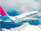  ?? Picture: FACEBOOK/ FLYSAFAIR ?? TAKING OFF: FlySafair will soon be flying between Johannesbu­rg, Durban and Cape Town