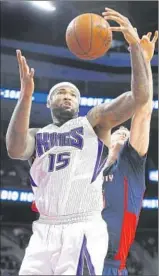  ?? Paul Sancya Associated Press ?? DeMARCUS COUSINS is an All- Star center. Would Lakers trade the No. 2 pick to get him?