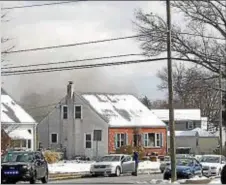  ?? FACEBOOK PHOTO ?? Police expect to file charges in connection with the blaze that hit this home on Mount Vernon Avenue on Friday.