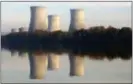  ?? DIGITAL FIRST MEDIA FILE PHOTO ?? Three Mile Island nuclear power plant in Middletown, Pa., as seen from a boat in the Susquehann­a River.
