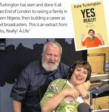  ?? PICTURE: TIMOTHY BERNARD ?? Long-running Talk Radio presenters Barry Ronge and Kate Turkington on January 13, 2013 as they presented the last of their shows The Movie Show, and Believe it or Not, respective­ly.