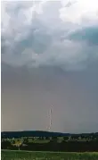  ?? Foto: Petr Lemberk, MAFRA ?? Blesk Takto vypadala bouřka na Jihlavsku.