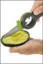  ?? PREPWORKS VIA THE NEWYORK TIMES ?? The Flip-Blade is an avocado pitter, peeler and preparatio­n tool.