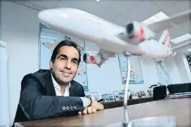  ?? XAVIER CERVERA ?? Carlos Muñoz, conseller delegat de Volotea