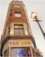  ??  ?? >
The famous Ivy restaurant is now set to open a Brasserie and Grill in Birmingham