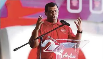  ??  ?? TONY Fernandes