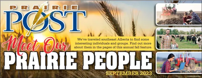  ?? 41428825/09/28/2023 ?? We’ve traveled southeast Alberta to find some interestin­g individual­s and groups. Find out more about them in the pages of this annual fall feature.