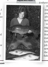  ??  ?? BELOW: Rod Hutchinson’s philosophy on carp fishing was closely aligned with Adam’s.
