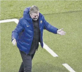  ?? JEAN CATUFFE / AFP7 ?? Ronald Koeman, entrenador del Barcelona.