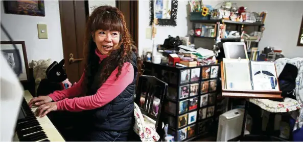  ?? Photos: Reuters ?? Tanaka, who lives with her widowed mother, does not have a steady income or much savings, and has always relied on her parents.