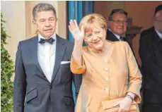  ??  ?? Zur Wagneriane­rin wurde Angela Merkel durch ihren Mann, Professor Joachim Sauer.