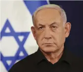  ?? AP ?? Israeli Prime Minister Benjamin Netanyahu’s coalition partners are frustrated with his approach to the war