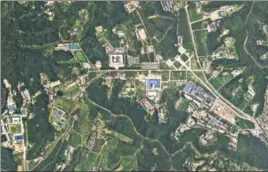  ?? REUTERS ?? A satellite image shows the Sanumdong missile production site in North Korea.