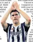  ??  ?? Farewell: Gareth Barry retired this year after his spell at West Brom