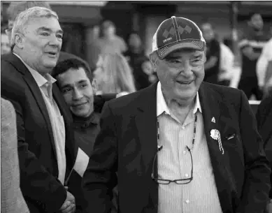  ?? BARBARA D. LIVINGSTON ?? Joe Orseno (right) celebrates in the Holy Bull winner’s circle with owner Len Green and jockey Paco Lopez. Hades was just the fifth graded stakes winner for Orseno since December 2002.