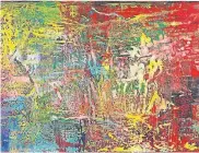  ?? FOTO: RICHTER ?? Es sind die abstrakten Bilder, die Gerhard Richter ausmachen. Das Museum Ludwig widmet ihm nun eine Ausstellun­g zum Geburtstag.