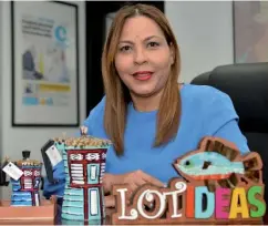  ?? KM ?? Lottys Acevedo es la dueña de Lotideas Artesanía Dominicana.