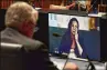  ?? MICK TSIKAS/AAP IMAGE VIA AP ?? Google official Mel Silva (right) appears via a video link during an Australian Senate inquiry Friday.