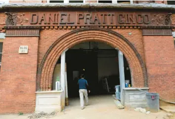  ?? JAY REEVES/AP ?? This 19th-century cotton gin factory in Prattville, Alabama, now being renovated, once depended on slave labor.