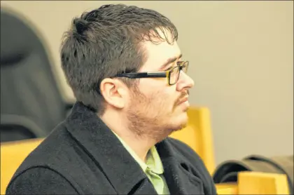  ?? TARA BRADBURY/THE TELEGRAM ?? Kyle Follett is charged with driving without due care and attention in connection with an April 2016 crash on the Trans-canada Highway near Butterpot Park that killed teachers Shannon Pittman and Randy Ralph. His trial began in St. John’s this week.