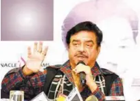  ??  ?? Shatrughan Sinha