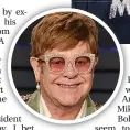  ??  ?? FAME: Sir Elton John’s hit boosted his career