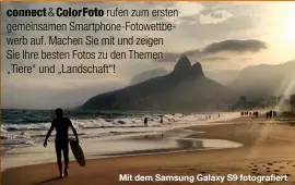  ??  ?? Mit dem Samsung Galaxy S9 fotografie­rt