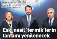  ??  ?? Bakan Albayrak, Uluslarara­sı Enerji ve İklim Forumu’nda konuştu.