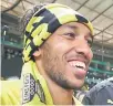  ??  ?? Pierre-Emerick Aubameyang