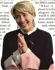  ??  ?? Emma Thompson