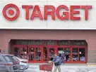  ?? CHARLES KRUPA/AP FILE ?? Target revenue slipped more than 4% as customers saddled with broadly higher costs pulled back on spending as the holiday season nears.