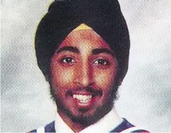  ?? HANDOUT / POSTMEDIA NEWS FILES ?? Gurpreet Sohi was fatally shot in Delta, B.C., 18 years ago.