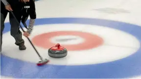  ?? PHOTO: MIKE BLEWITT, TOURISM CENTRAL OTAGO. ?? Curling in Naseby.