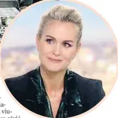  ??  ?? Laeticia Hallyday Su viuda, que vive en Los Ángeles, con las dos hijas que adoptó el matrimonio, viajó hasta Paris con motivo de la salida del disco. La primera entrevista tras la muerte del cantante la concedió ayer en las noticias de TF1, de las 20 horas