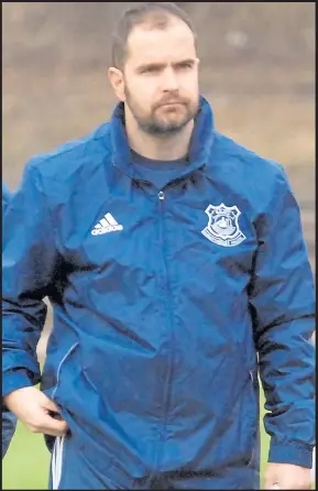  ??  ?? Glenafton Athletic boss Craig McEwan says his side will not give up top spot easily