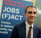  ??  ?? Ex assessore Severino Nappi di Forza Italia