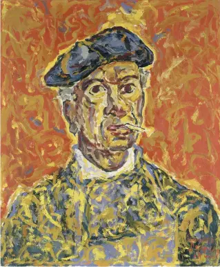  ??  ?? 1. Self-Portrait, 1962, Beauford Delaney (1901–79), oil on canvas, 64.8 × 54cm. Collection of Halley K. Harrisburg and Michael Rosenfeld, New York