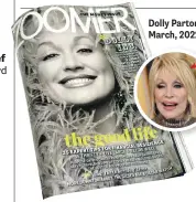  ?? ?? Dolly Parton, March, 2022