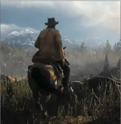  ??  ?? If you’re not afraid of being totally consumed by a game for long periods then you won’t be disappoint­ed with Red Dead Redemption 2.