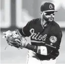  ?? JULIO CORTEZ/AP ?? Orioles infielder Jonathan Villar fields a ground ball Sept. 20 in Baltimore.