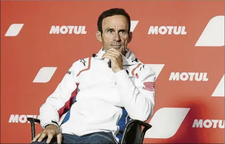  ?? FOTO: MOTOGP.COM ?? Alberto Puig, team mánager Repsol Honda. Uno de los protagonis­tas de la rueda de prensa de los responsabl­es de los equipos
