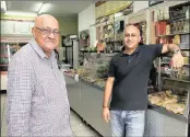  ??  ?? Indian Delights owner Pushkar Maharaj with his son Ravi. Both feel the new businesses are great for creating foot traffic.