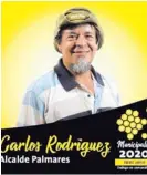  ?? FACEBOOK ?? Rodríguez también es el presidente cantonal del FA en Palmares.