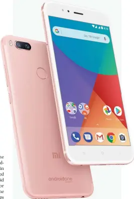  ??  ?? BAG IT OR JUNK IT A good buy; it’s secure, sturdy, offers pure Android, dual camera and good performanc­e PRICE: ` 14,999 RATING: 4.5/ 5PLUS: Stock Android, dual camera MINUS: Low- light imaging
