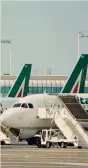  ?? ANSA ?? Alitalia.Il dossier salvataggi­o