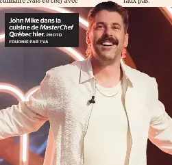 Le chef John Mike mène plusieurs projets de front - PressReader