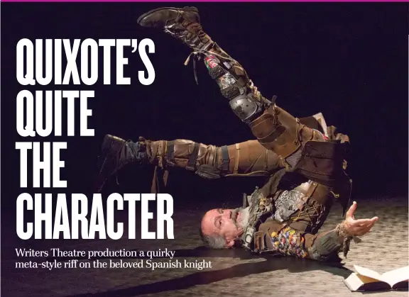  ?? | MICHAEL BROSILOW ?? Henry Godinez stars in “Quixote: On the Conquest of Self.”