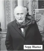  ?? ?? Sepp Blatter